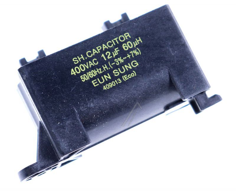 6120FA1415B Condensatore 12µF 400VAC incapsulato 2 poli senza sacchetto PE Lg