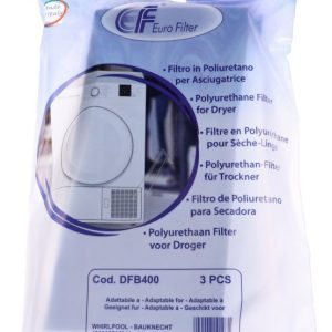 DFB400 Filtro alternativo per Whirlpool (3 pz.)