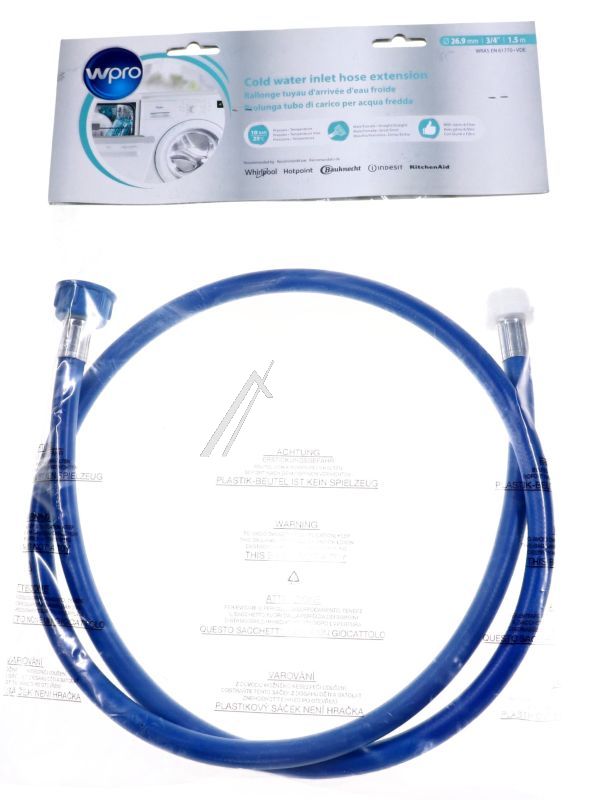 C00385520 484000008794 Prolunga tubo ingresso acqua 1,5 m blu Atlantic