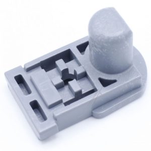 5753630200 C00879712 Supporto cerniera inferiore porta grigio Beko