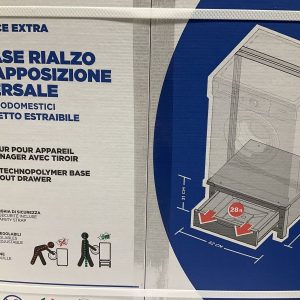 BASE SPACE EXTRA 656144 Zoccolo 30 cm con cassetto estraibile per lavatrice/asciugatrice Lg