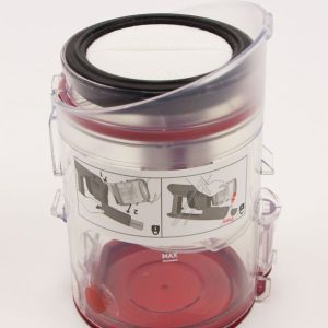 3615048 Contenitore polvere nero montato Severin