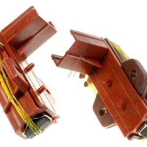Spazzole motore 2 pz con portaspazzole per Indesit C00196539 Samsung