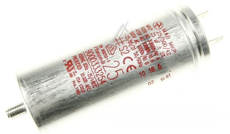 00614054 Condensatore carta-metallo Bosch