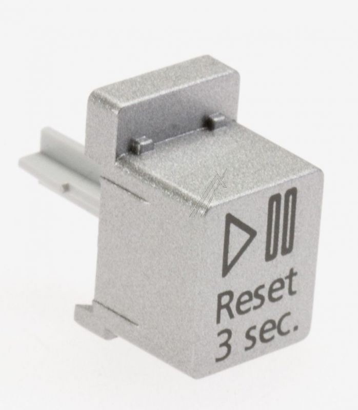 1757040400 C00881538 Pulsante Start-Stop stampato inox Clad F5 Beko