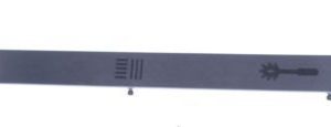 140194049015 Frontale cassetto posate inox Electrolux