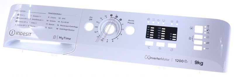 C00630773 488000630773 Mascherina con maniglia cassetto GW MTWA91283WIT Indesit