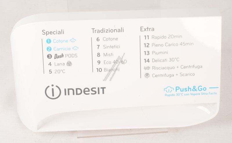 C00861568 488000861568 Maniglia cassetto INX/RAPID/IT L Indesit