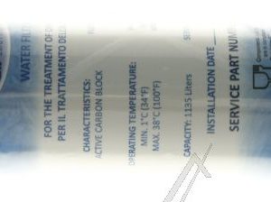 WF081 Filtro acqua alternativo per BEKO/ARCELIK Grundig