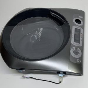 C00653780 488000653780 Oblò completo LCD NPRA04 WD A argento Hotpointariston
