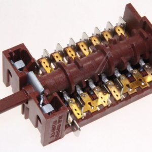 DG34-00008A Interruttore rotativo Select, perno PA66+GF Samsung DG3400008A