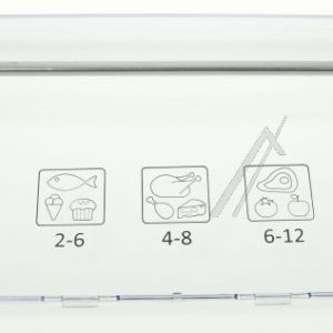 4636510300 C00895101 Frontale cassetto freezer 190 mm profilo NEW HOTST Beko