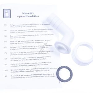 2250 Raccordo tubo 90° in plastica G   femmina su Bosch