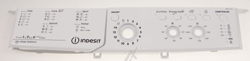 C00516182 488000516182 Frontalino e maniglia cassetto IWC71253EC Indesit