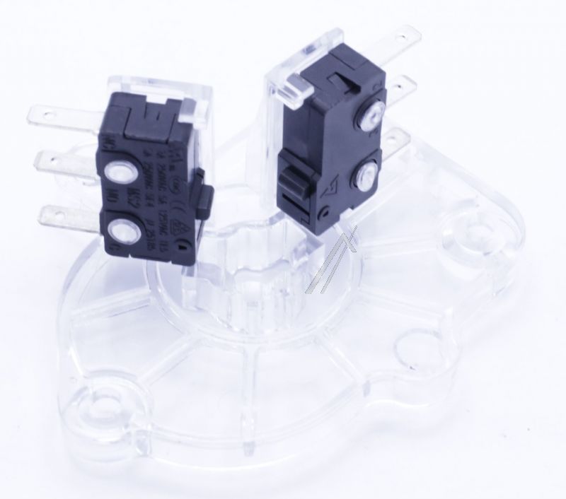 KW716924 Microinterruttore doppio con supporto di montaggio Kenwood