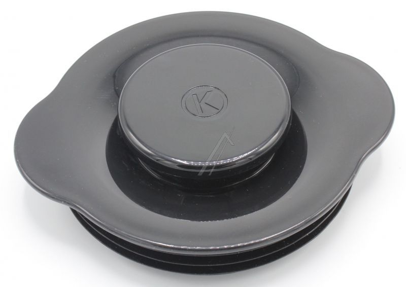 KW715009 Coperchio frullatore nero con guarnizione e tappo imbuto Kenwood