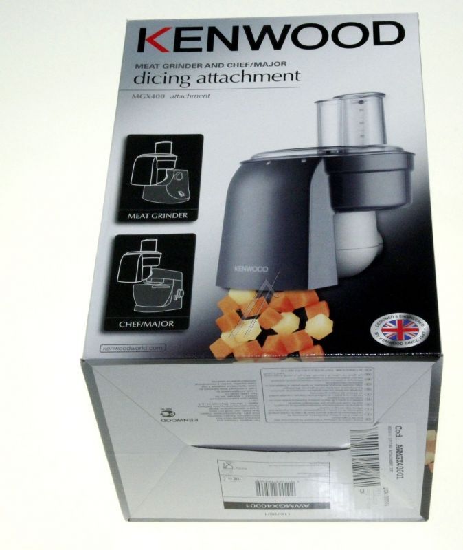 MGX400 AWMGX40001 Tagliaverdure a cubetti per tritacarne Kenwood