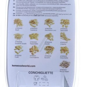 AT910011 AWAT910011 Trafila A910/10 per conchigliette Kenwood