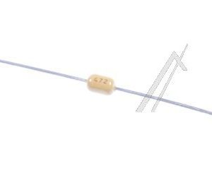2202-000252 Condensatore ceramico MLC assiale 4,7nF 10% 50V Samsung 2202000252