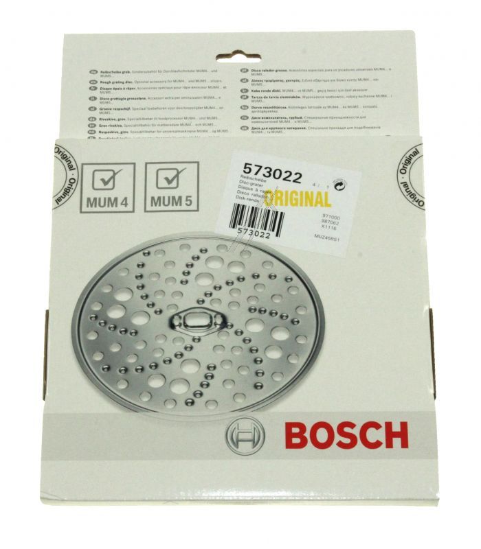 MUZ45RS1 00573022 Disco per grattugia Bosch