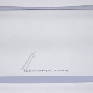 0060206524 49053953 Ripiano in vetro con cornice in plastica Haier