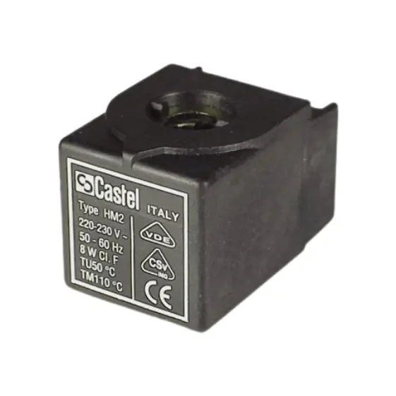elettrovalvola bobina castel 220v 9va 9100-ra6
