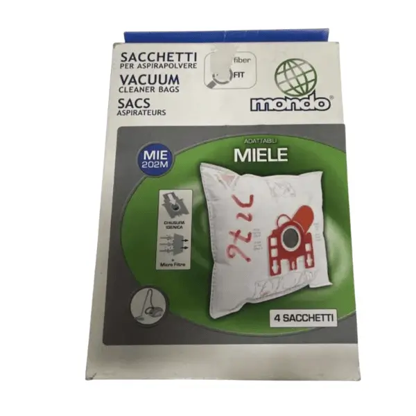sacchetto per aspirapolvere miele pz 4 mie202m
