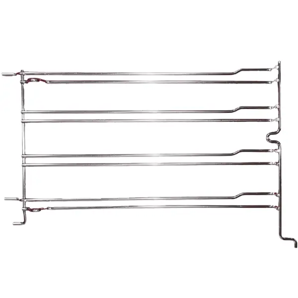 telaio sinistro per griglia forno smeg 384✖️285mm