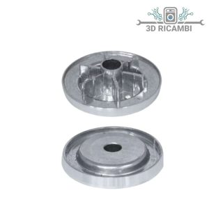 Bruciatore medio con corona s4717 e piattello s4720 b3608 per piano cottura cucina ardo bompani ariston indesit merloni