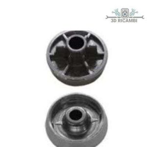 Bruciatore piccolo con corona s4718 e piattello s4721 per piano cottura nardi b3609