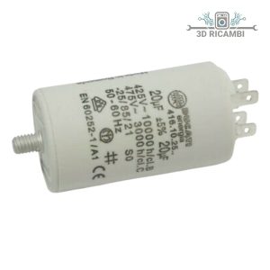 Condensatore 20mf ducati 475v ac 12ag612 universale