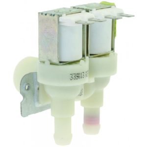 Elettrovalvola per lavatrice universale elbi type 339 2 vie 90° cod. 5007229