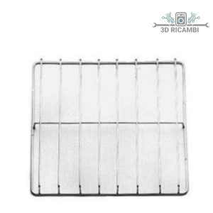 Griglia in filo cromato ed acciaio inox per piano cottura smeg a 3 fuochi 445✖️447 f5303b