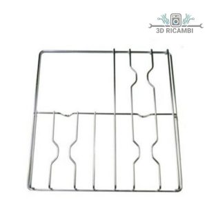 Griglia in filo cromato ed acciaio inox per piano cottura smeg a 3 fuochi 547✖️480 f5319