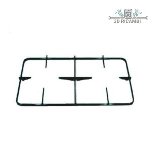 Griglia in piattina per piano cottura electrolux zanussi rex a 2 fuochi 455✖️268 p6750