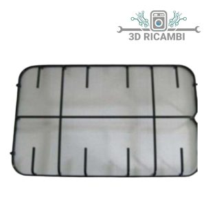 Griglia piattina 2 fuochi per piano cottura ariston indesit 447x285 mm p2759