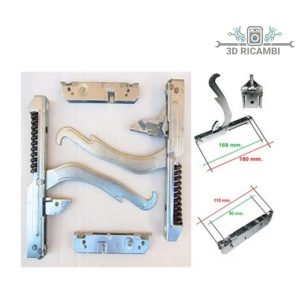 Kit 2 pz cerniere per porta forno terim onofri kcf6290
