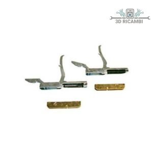Kit 2 pz cerniere per porta forno whirpool forno cf087 ignis wb253