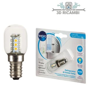 Lampada wpro frigo 1w led whirpool ariston indesit attaccot25