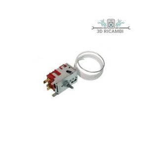 Termostato per frigorifero ariston indesit c00010114 a 2 contatti con bulbo di 550mm