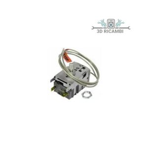 Termostato per frigorifero ariston indesit c00143906 a 3 contatti con bulbo di 700mm