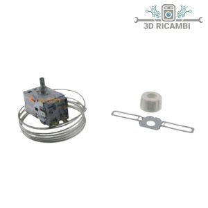 Termostato universale per frigorifero 27fr501 a 3 contatti con bulbo da 2000mm