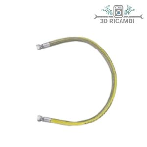 Tubo flessibile in acciaio inossidabile ff 750 cm sicurflex a norma en14800 per gas cucine
