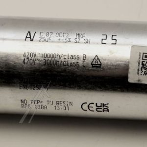 Condensatore c00865993 25uf beko/grundig/arcelik