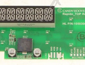 Scheda Pannello di Controllo Lavatrice Candy Hoover 43032269