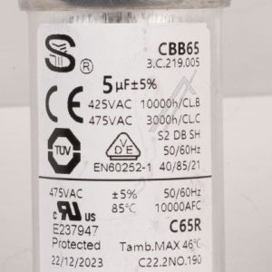 ELICA KAPPE 5F S2 Ø40 SPP0196747 - Ricambio Elettrodomestici