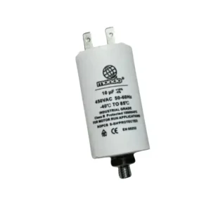 Condensatore elettrico 10uf 450v 4 contatti 112lg06