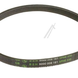 330H5EL 00600151 Cinghia Poly-V 330H5 Bosch