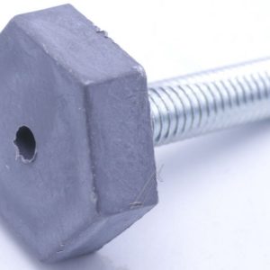 4055244091 Piedino regolabile grigio M8x35 Whirlpool