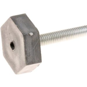 47010441 Piede regolabile M6x35 grigio Candy